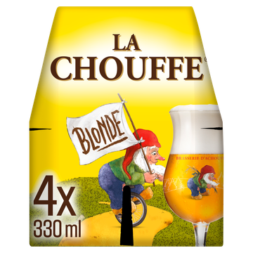 La Chouffe - Blond - Fles - 4 x 330ML - JUMBO