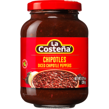 La Costeña Diced chipotle peper - JUMBO