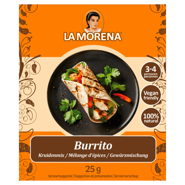 La Morena Burrito kruidenmix - PLUS