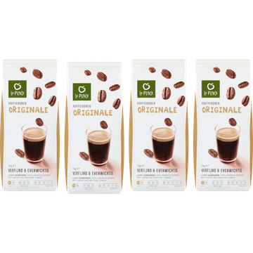 La Place Koffiebonen Originale Medium 4 x 1000 g - JUMBO