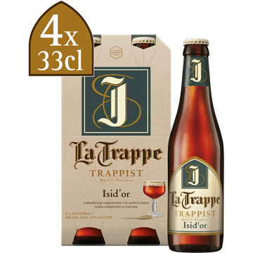 La Trappe - Isid'or- 4 x 330ML - JUMBO