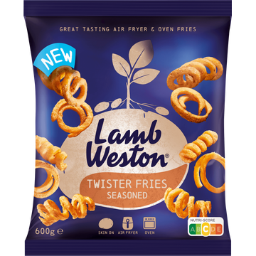 Lamb Weston Twister Fries Seasoned - JUMBO