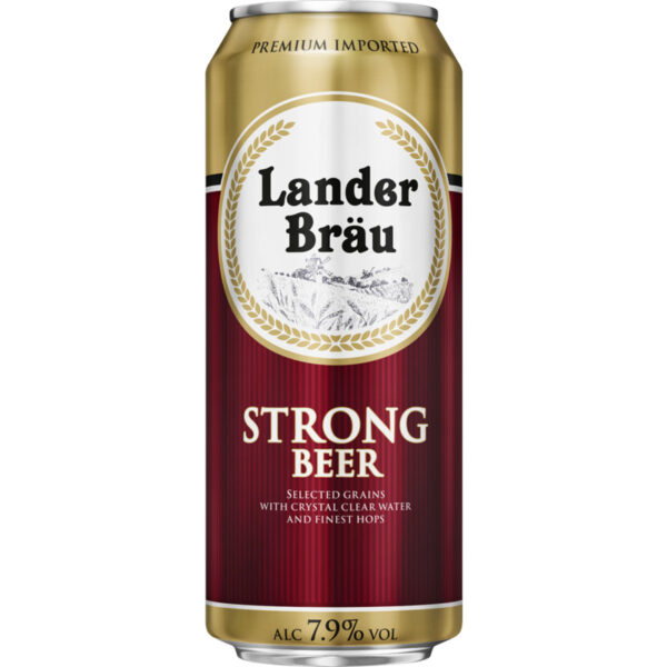 Lander Braun Strong Beer - Albert Heijn