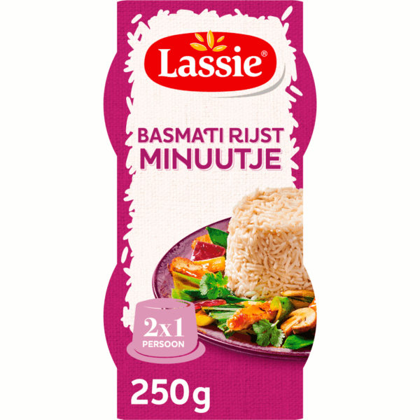 Lassie Minuutje Basmatirijst - PLUS