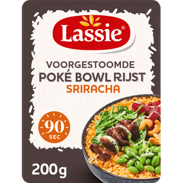 Lassie Poké bowl rijst Sriracha k&k - JUMBO