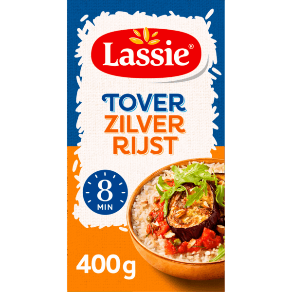 Lassie Tover zilver rijst - PLUS
