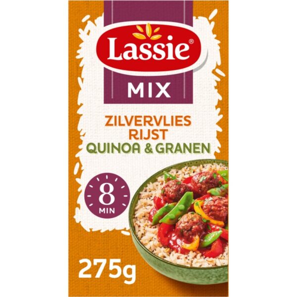 Lassie Zilvervliesrijst Quinoa en Granen - Albert Heijn