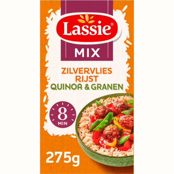 Lassie Zilvervliesrijst quinoa en granen - PLUS