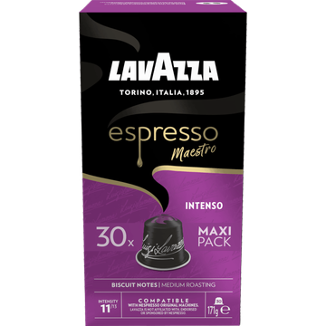 Lavazza Espresso Intenso koffiecups 30st - JUMBO
