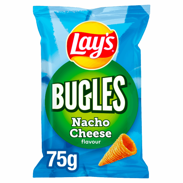 Lays Bugles chips nacho cheese - PLUS