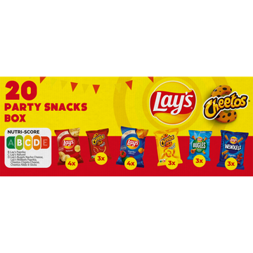Lay's Cheetos Snackbox Chips 20 uitdeelzakjes - JUMBO