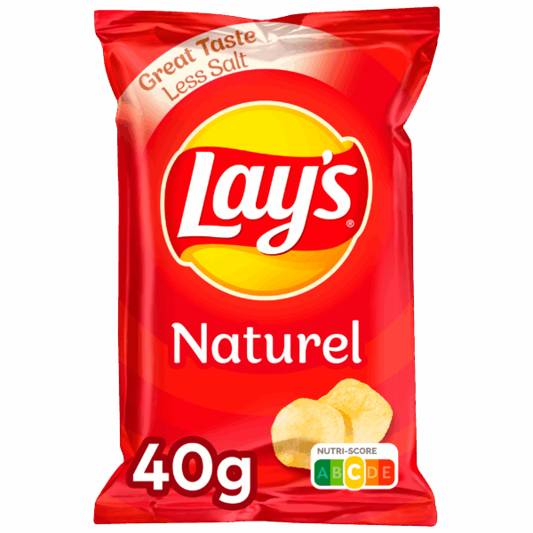 Lays Chips naturel kleinverpakking - PLUS