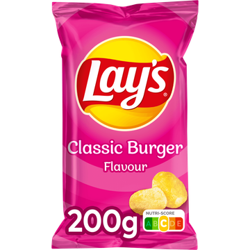 Lay's Classic Burger Chips - JUMBO