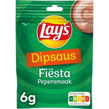 Lay's Dipsaus Fiesta Pepersmaak - JUMBO