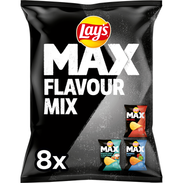 Lay's Max Multipack Ribbel Chips - JUMBO