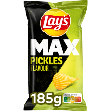 Lay's Max Ribbel Chips Pickles - JUMBO