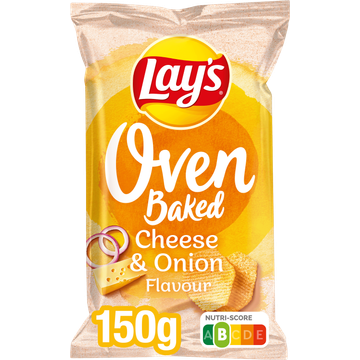 Lay's Oven Baked Cheese Onion Chips - JUMBO