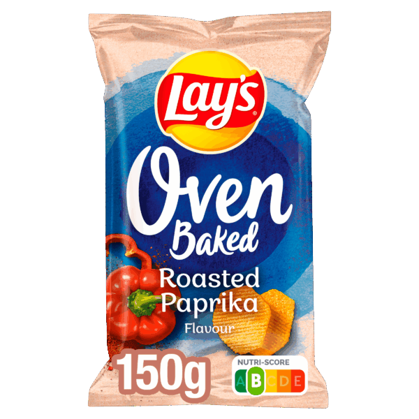 Lay's Oven Baked Paprika Chips - PLUS