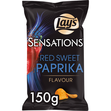 Lay's Sensations Red Sweet Paprika Chips - JUMBO