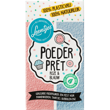 Leentjes Poeder Pret Roze & Blauw - JUMBO