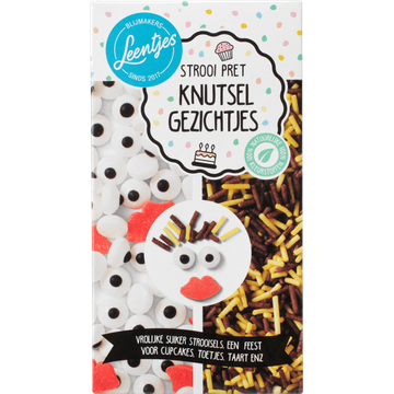 Leentjes Strooi Pret Knutsel Gezichtjes - JUMBO