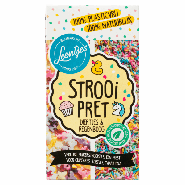 Leentjes Strooipret diertjes - PLUS