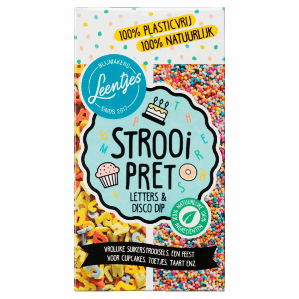 Leentjes Strooipret letters - PLUS