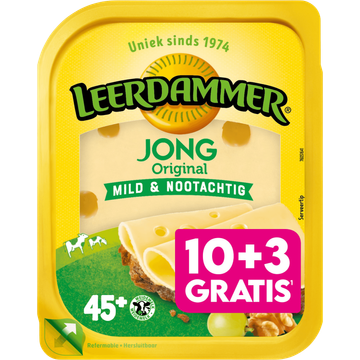 Leerdammer Jong Original 45+ Kaas 260 g - JUMBO