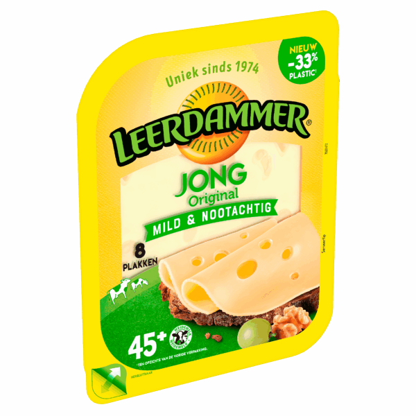 Leerdammer Jong original 45+ plakken - PLUS