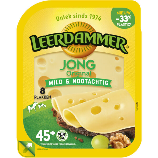Leerdammer Original Jong 45+ Plakken - Albert Heijn