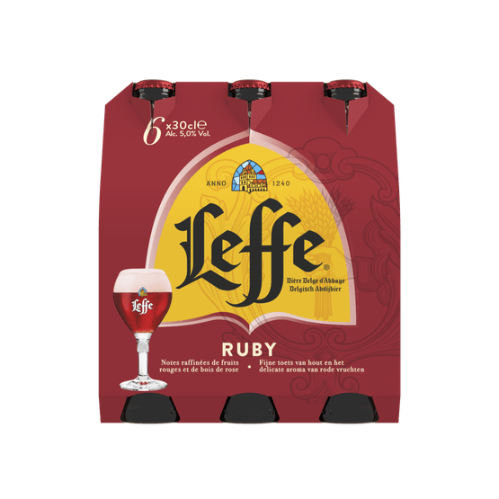 Leffe Ruby belgisch abdijbier - Dirk