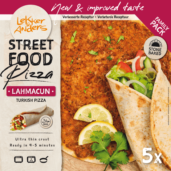 Lekker & Anders Lahmacun turkse pizza - Dirk