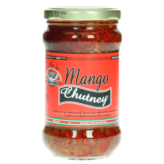 Lekker Bekkie Mango chutney - Dirk
