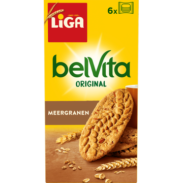 LiGA BelVita Meergranen Koekjes 6 x 4 Stuks - JUMBO