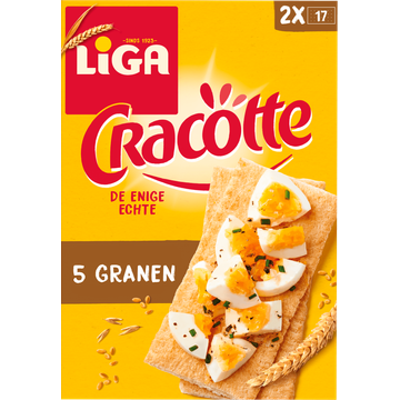 LiGA Cracotte 5 Granen Crackers - JUMBO