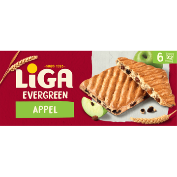 LiGA Evergreen Koekjes Appel - JUMBO