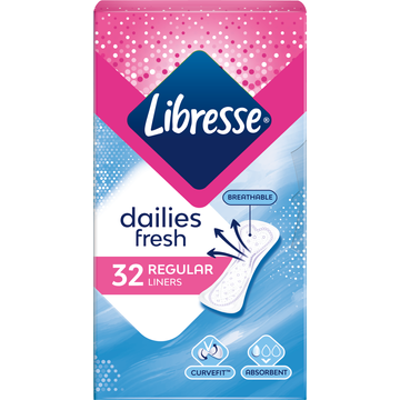 Libresse Normal Inlegkruisjes 32 Stuks - JUMBO