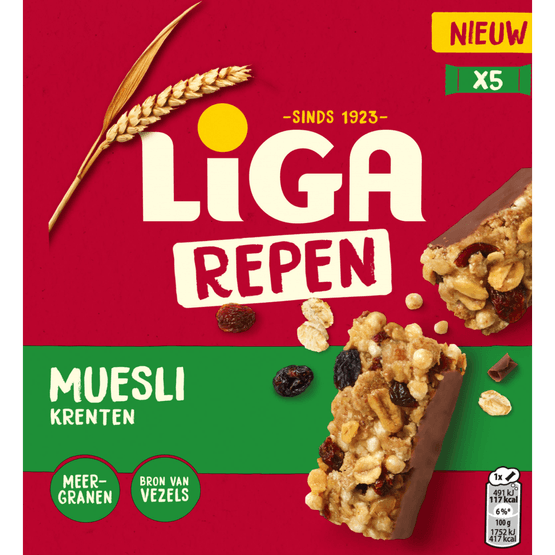 Liga Repen muesli krenten - Dirk