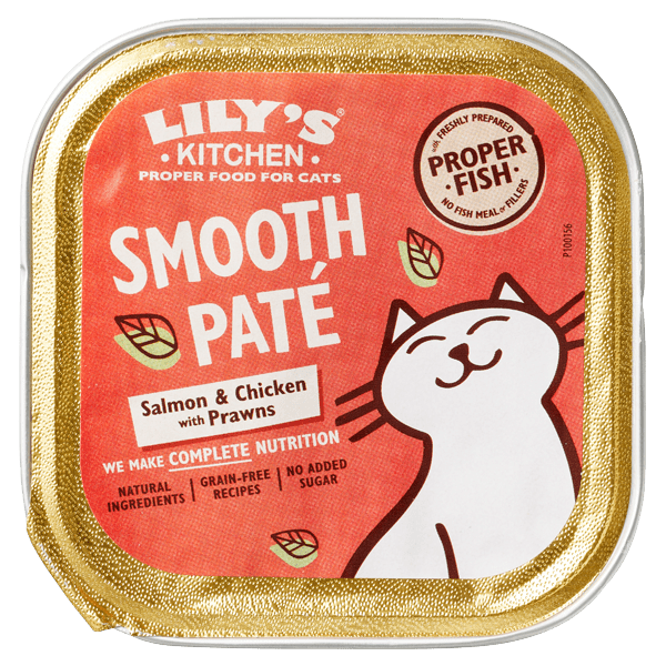 Lily's Kitchen Cat smooth Paté Catch of the Day kuip - PLUS