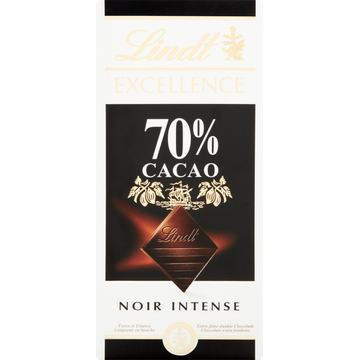 Lindt EXCELLENCE 70% Pure Chocoladereep - JUMBO