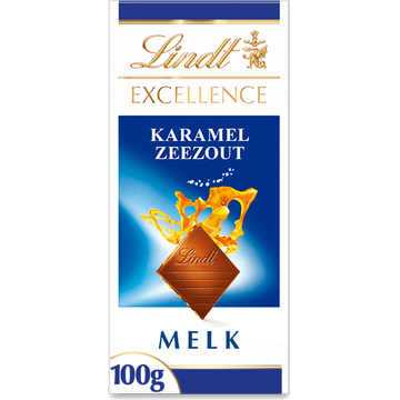 Lindt Excellence Sea Salt Caramel Milk - JUMBO