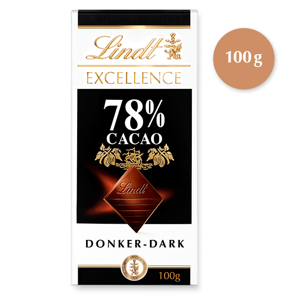 Lindt Excellence cacao 78% - PLUS