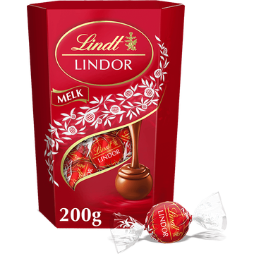 Lindt Lindor Melkchocolade Bonbons - JUMBO