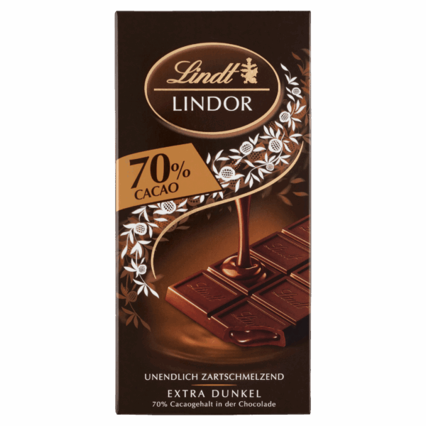 Lindt Lindor tablet dark 70% - PLUS