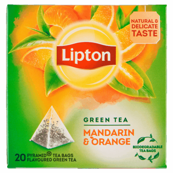 Lipton Groene Thee Mandarin Orange - PLUS