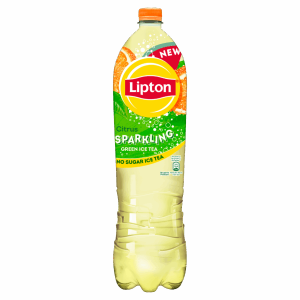 Lipton Ice Tea Sparkling Green Citrus Zero - PLUS