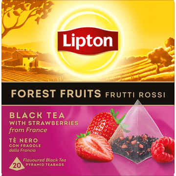 Lipton Zwarte Thee Forest fruit - JUMBO