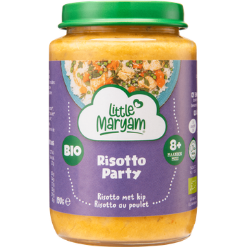 Little Maryam Risotto Party Risotto met Kip 8+ Maanden - JUMBO