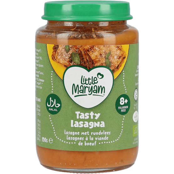Little Maryam Tasty lasagna met rund 8+ mnd - Dirk