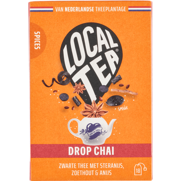 Localtea Drop Chai Zwarte Thee met Steranijs